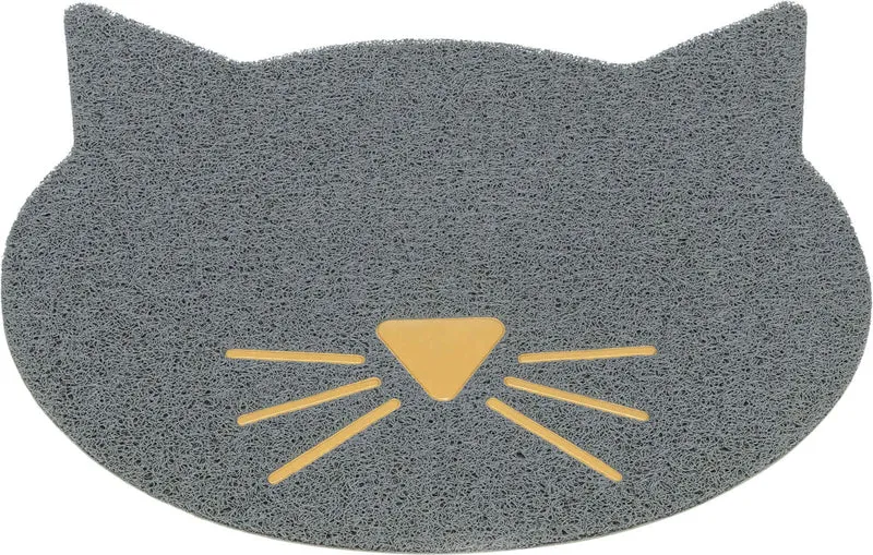 Vorleger für Katzentoiletten Katzenkopf