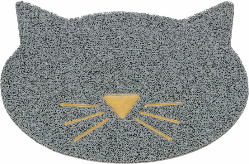 Vorleger für Katzentoiletten Katzenkopf