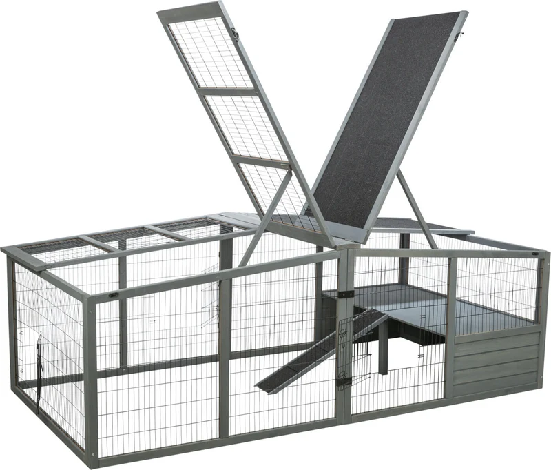 Freilaufgehege XL mit Abdeckung