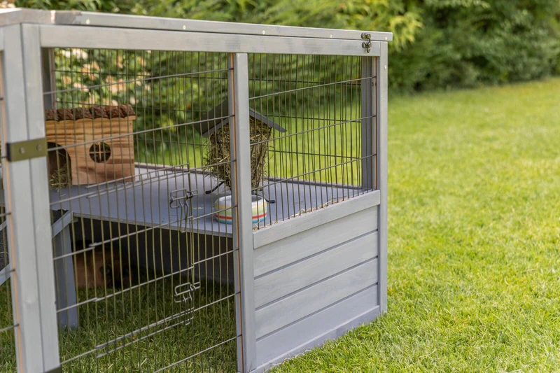 Freilaufgehege XL mit Abdeckung