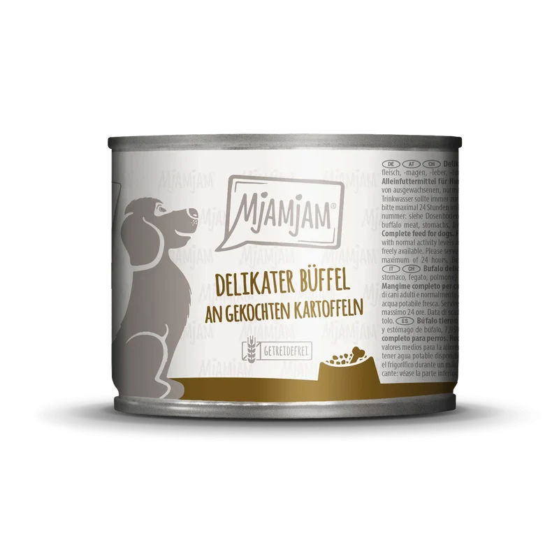 MjAMjAM – delikater Büffel an gekochten Kartoffeln