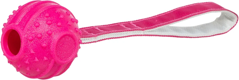Hundespielzeug Soft & Strong TPR Ball am Gurt