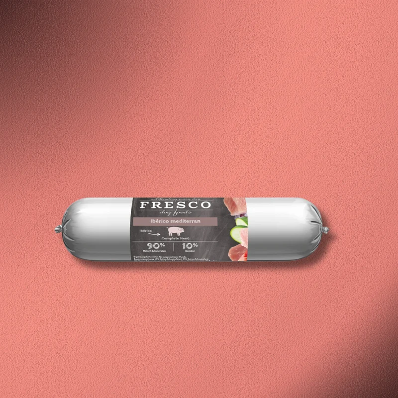 5x400g Fresco BarfWurst Ibérico mediterran