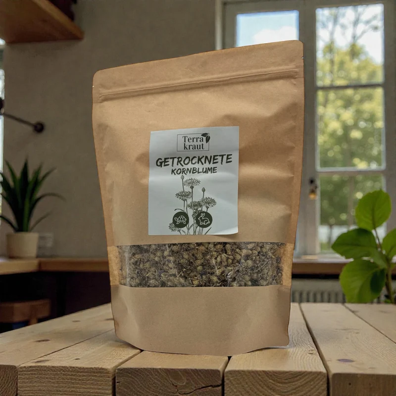 Terrakraut – Getrocknete Kornblumen