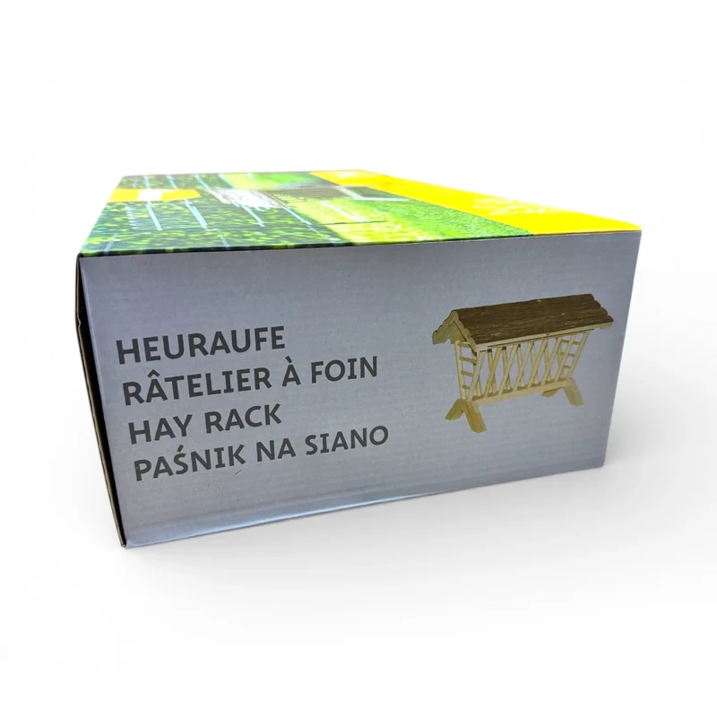 Heuraufe aus Holz