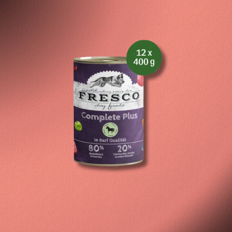 12x400g Fresco NassBarf Complete Plus Pferd