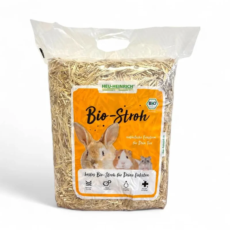 Bio-Stroh – natürliches Einstreu
