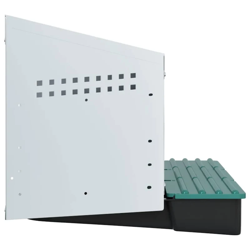 Abrollnest Hühner 3-fach Legenest Metall 79,5x50x46 cm Wandmontage Eierfach