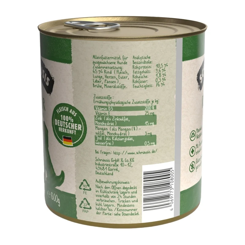 Schmausis Rind Pur Single Protein