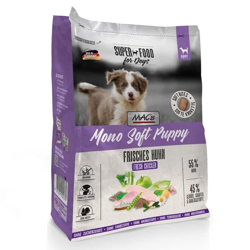 MACs Dog Mono Soft Puppy Frisches Huhn