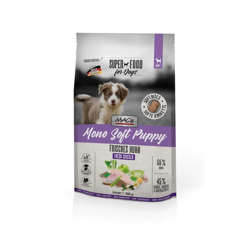 MACs Dog Mono Soft Puppy Frisches Huhn