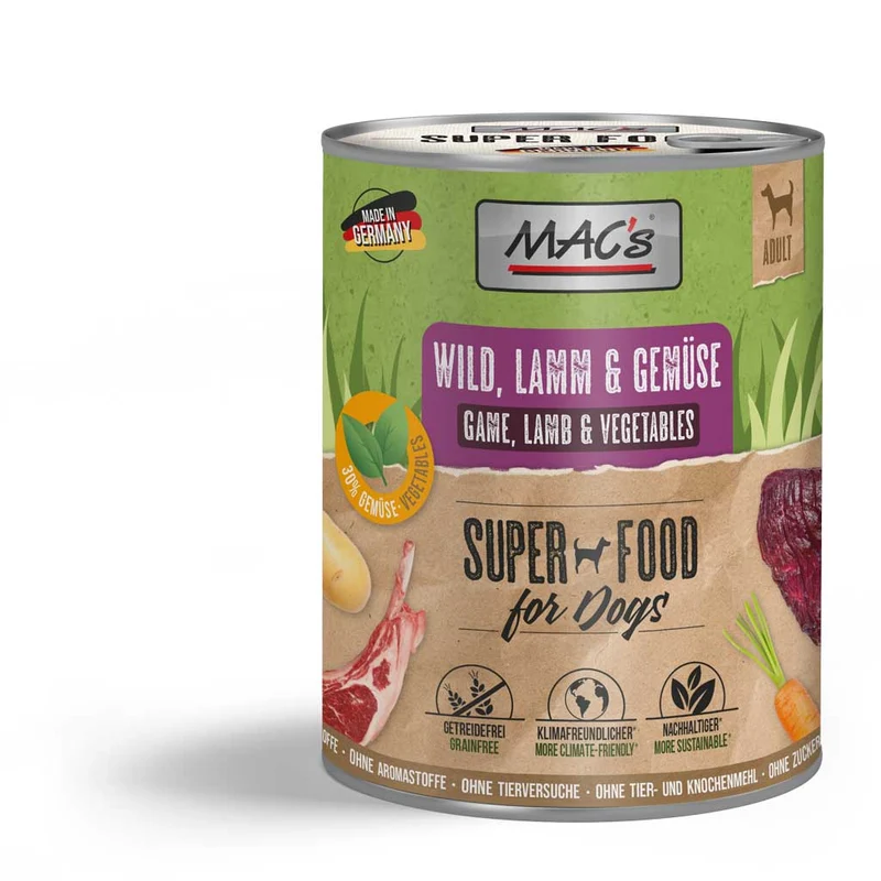 MACs Dog Wild, Lamm & Gemüse