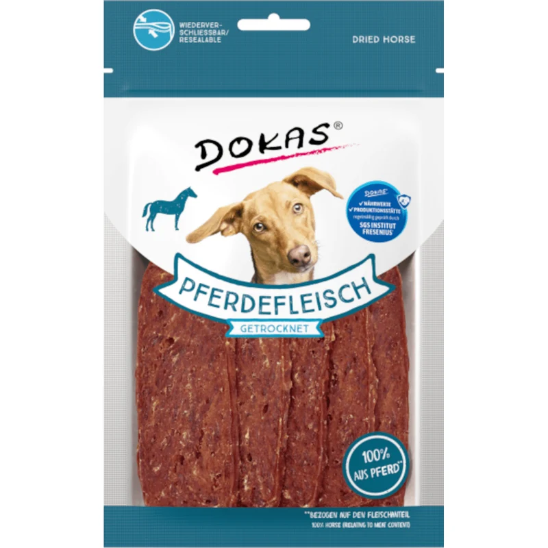 Dokas Pferdefleisch Getrocknet