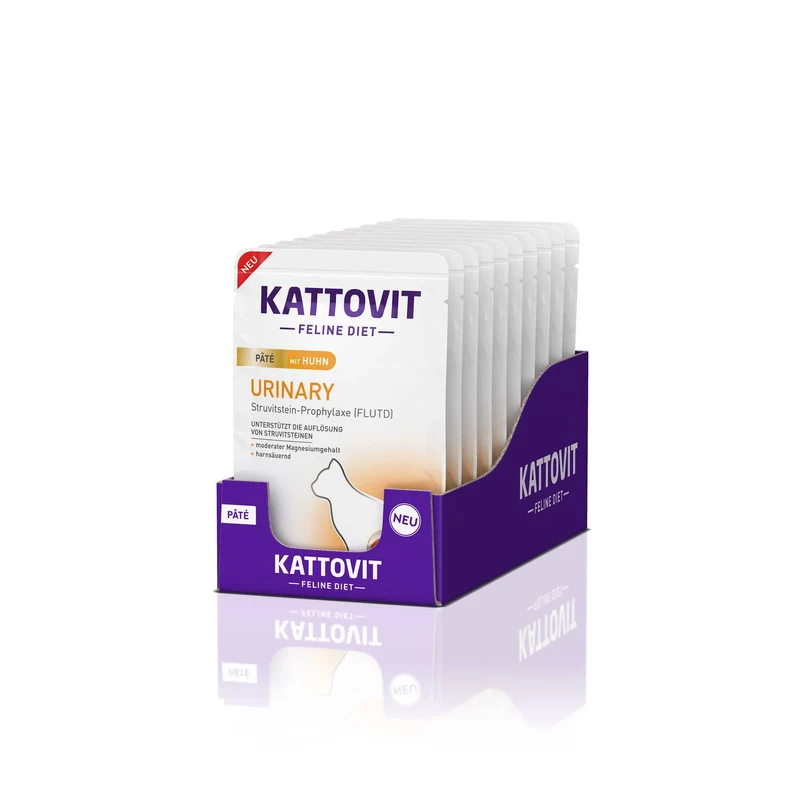 Kattovit Feline Diet Pate Urinary mit Huhn