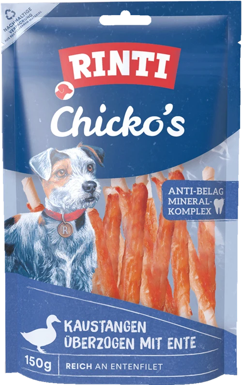 Rinti Chicko's Kaustangen mit Ente
