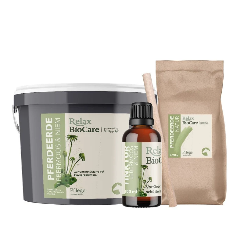 Relax BioCare Pferdeerde Lebermoos & Niem