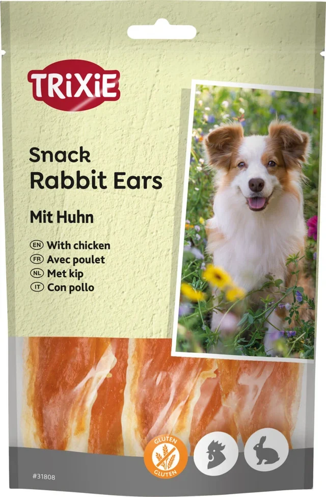 Trixie Rabbit Ears mit Huhn 80g