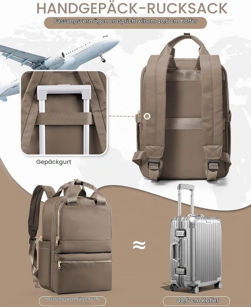 Reiserucksack Damen Ryanair Handgepäck 40x20x25 Rucksack Damen Herren Arbeit Handgepäck Rucksack Was