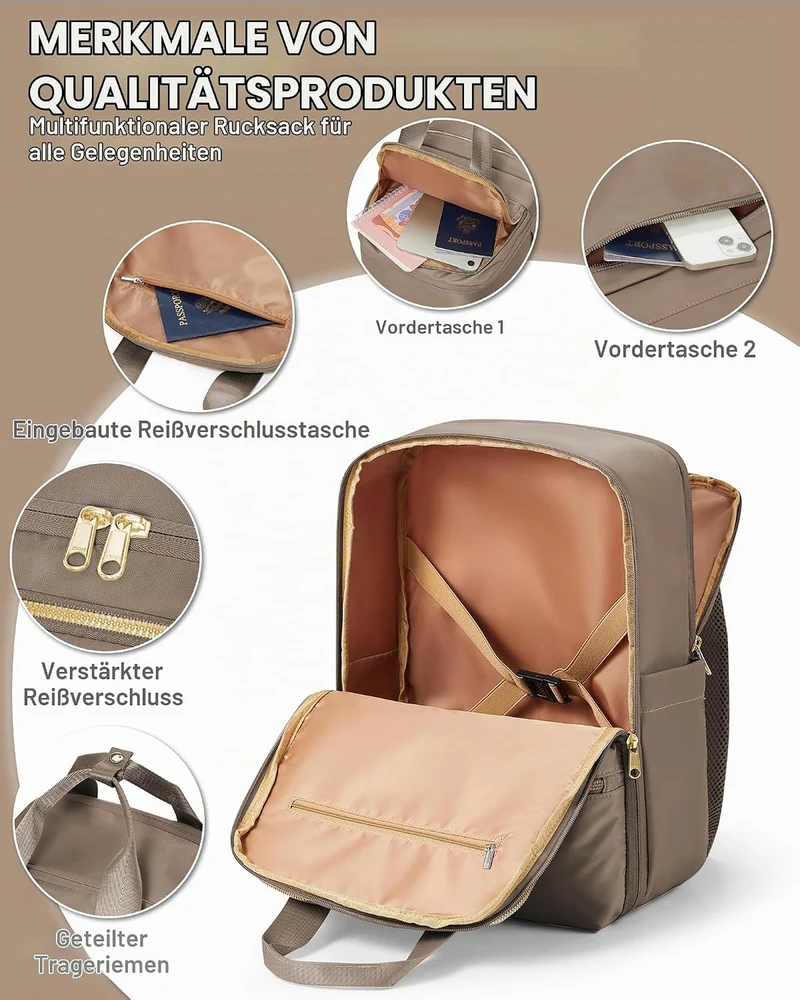 Reiserucksack Damen Ryanair Handgepäck 40x20x25 Rucksack Damen Herren Arbeit Handgepäck Rucksack Was