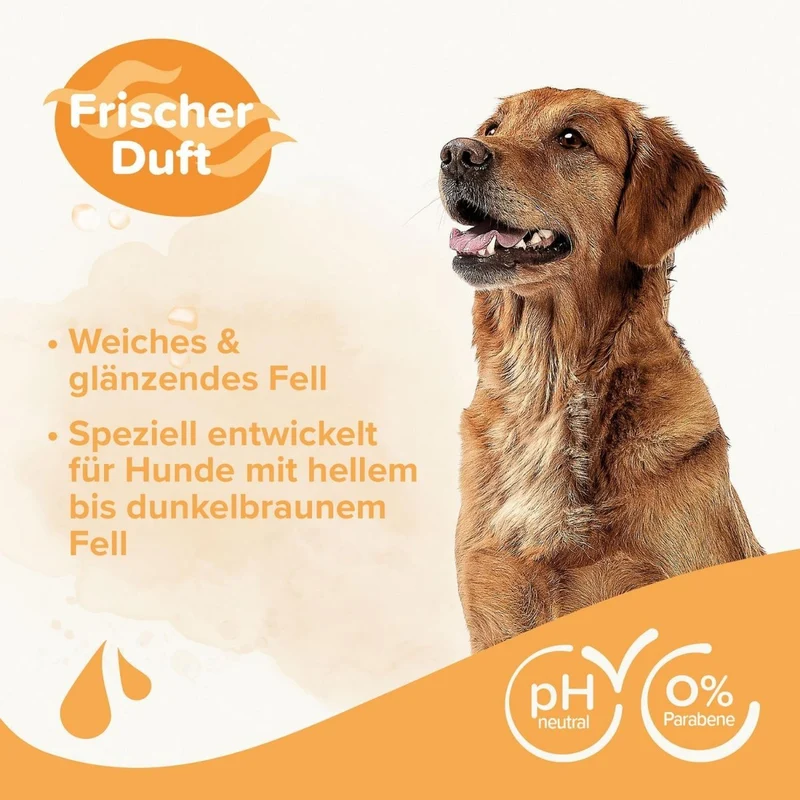 Beaphar Hunde Shampoo für Braunes Fell