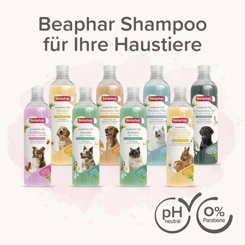 Beaphar Hunde Shampoo für Braunes Fell