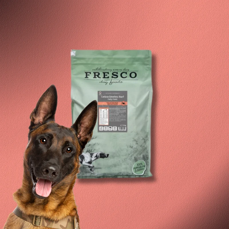 5kg Fresco TrockenBarf Daily-Menü Rind mit Rote Beete, Apfel und Karotte
