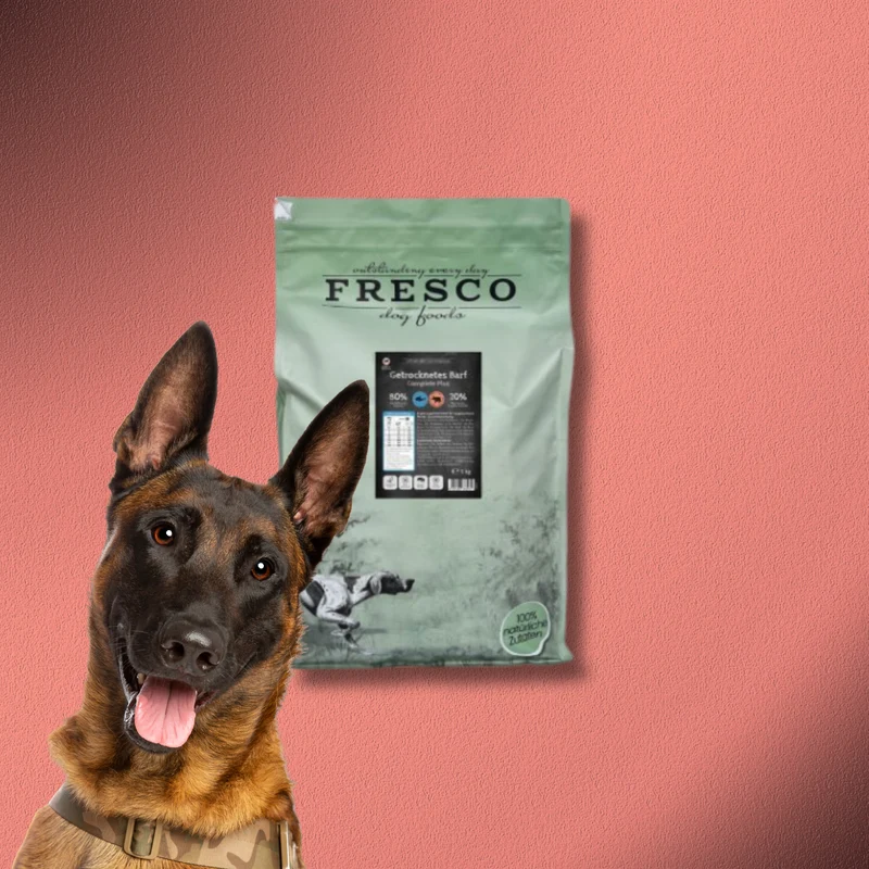 5kg Fresco TrockenBarf Complete Plus Lachs mit Rind