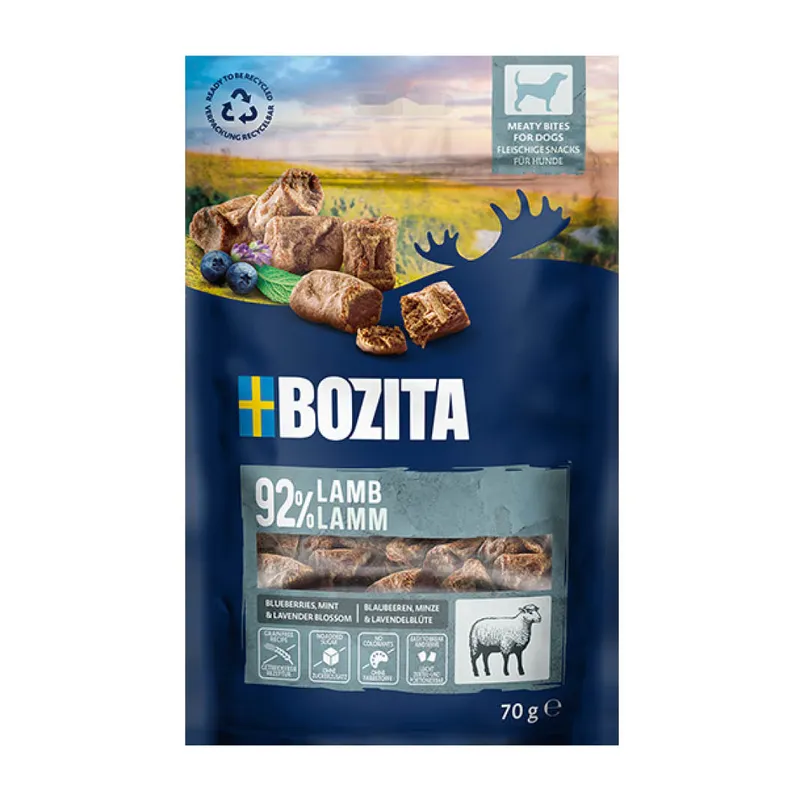 Bozita Meaty Bites Lamm 70g MHD 01.27