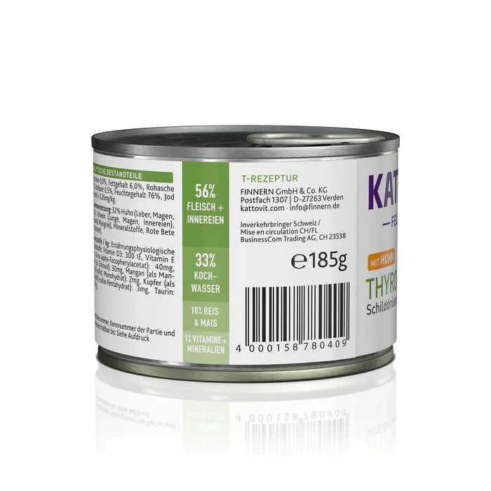 Kattovit Feline Diet Nassfutter Thyroid mit Huhn