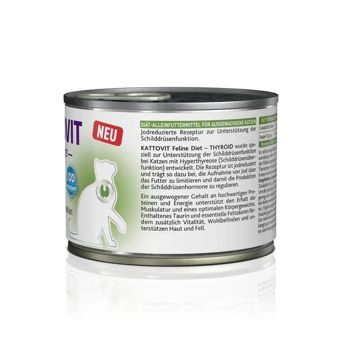 Kattovit Feline Diet Nassfutter Thyroid mit Huhn