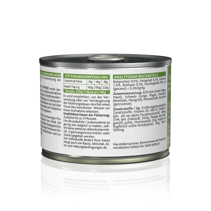Kattovit Feline Diet Nassfutter Thyroid mit Huhn