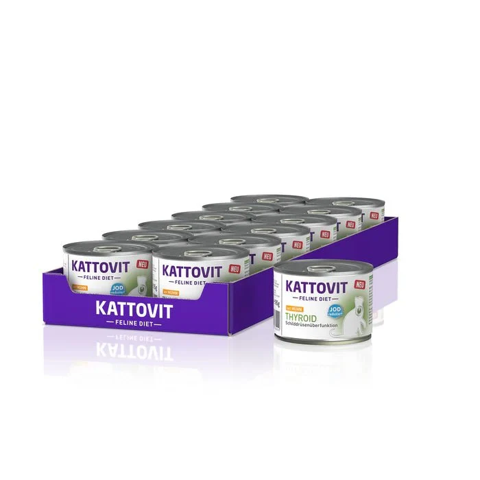 Kattovit Feline Diet Nassfutter Thyroid mit Huhn