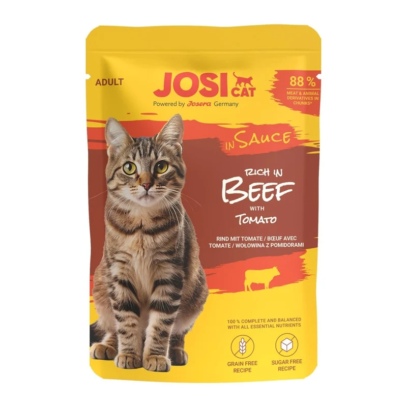 JosiCat Pouch Multipack Meat Selection in Sauce
