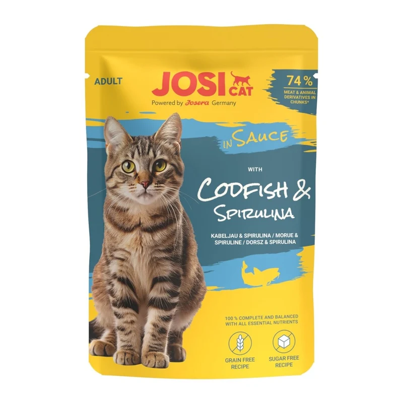 JosiCat Pouch Multipack Mixed Selection in Sauce