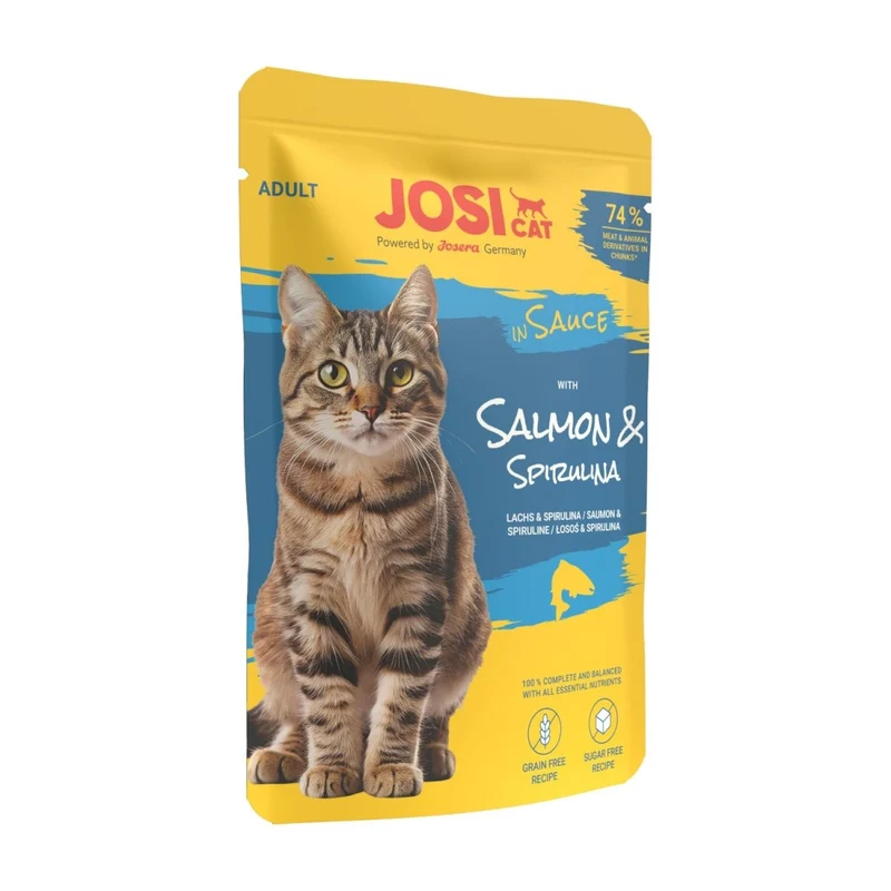 JosiCat Pouch with Salmon in Sauce