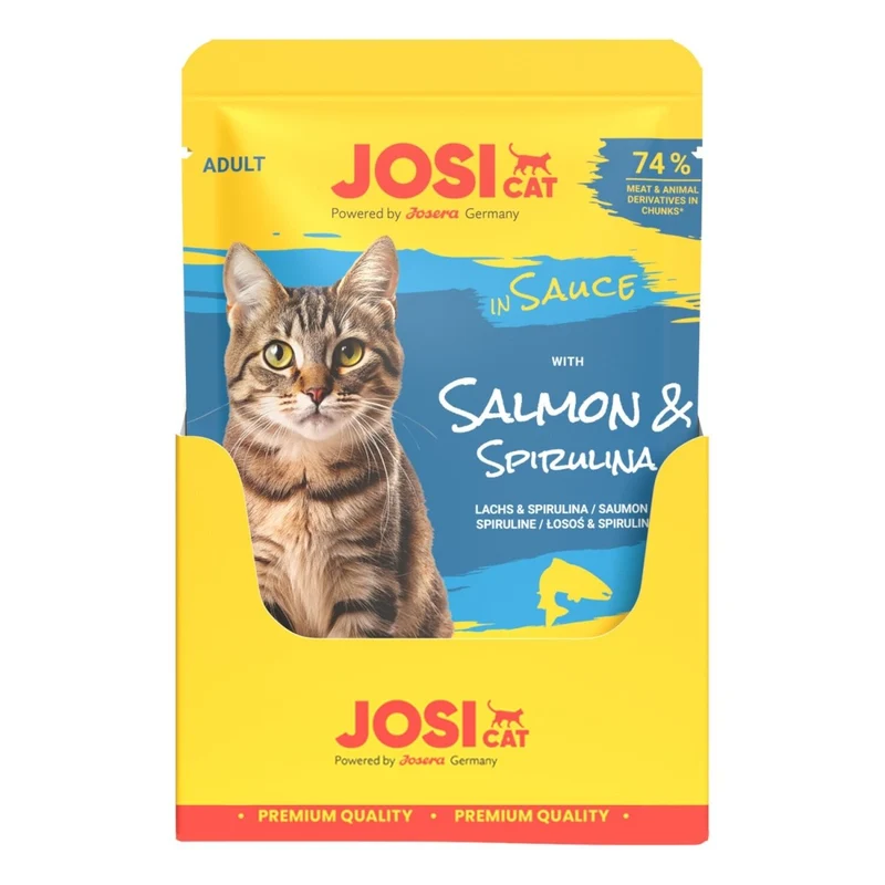 JosiCat Pouch with Salmon in Sauce