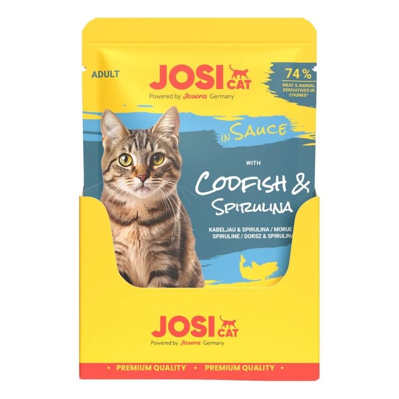 JosiCat Pouch with Codfish in Sauce