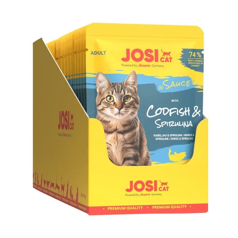 JosiCat Pouch with Codfish in Sauce