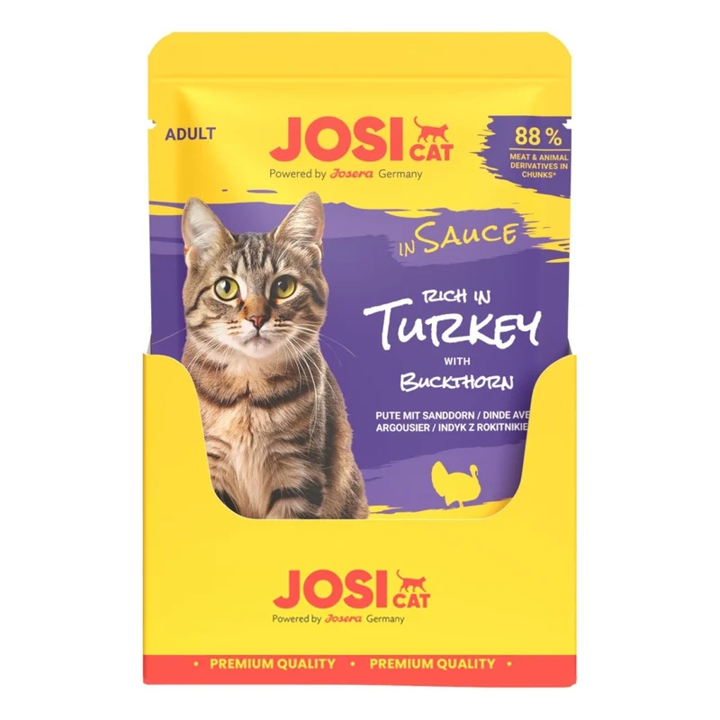 JosiCat Pouch Rich in Turkey in Sauce
