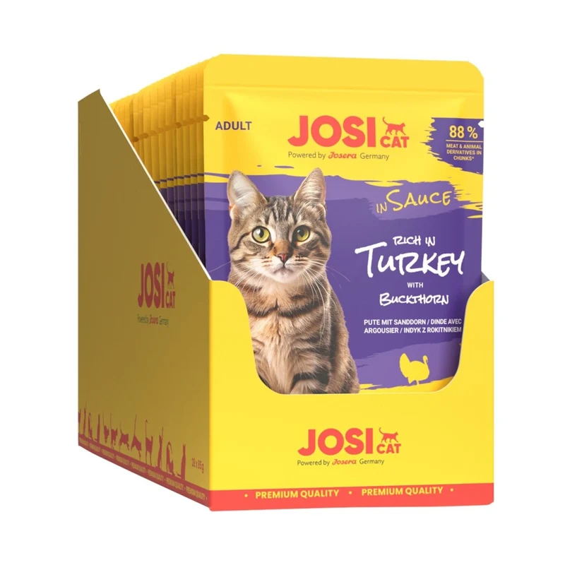 JosiCat Pouch Rich in Turkey in Sauce