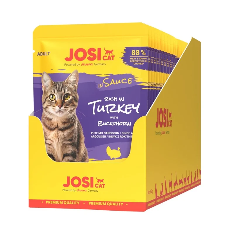 JosiCat Pouch Rich in Turkey in Sauce