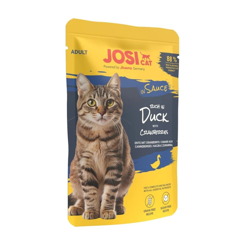 JosiCat Pouch Rich in Duck in Sauce