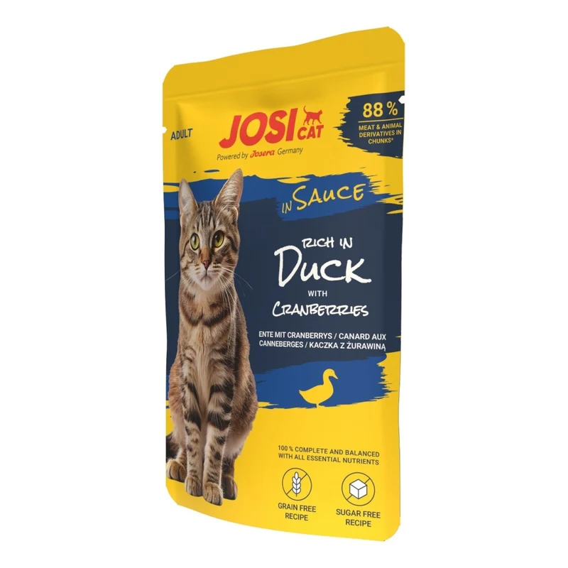 JosiCat Pouch Rich in Duck in Sauce