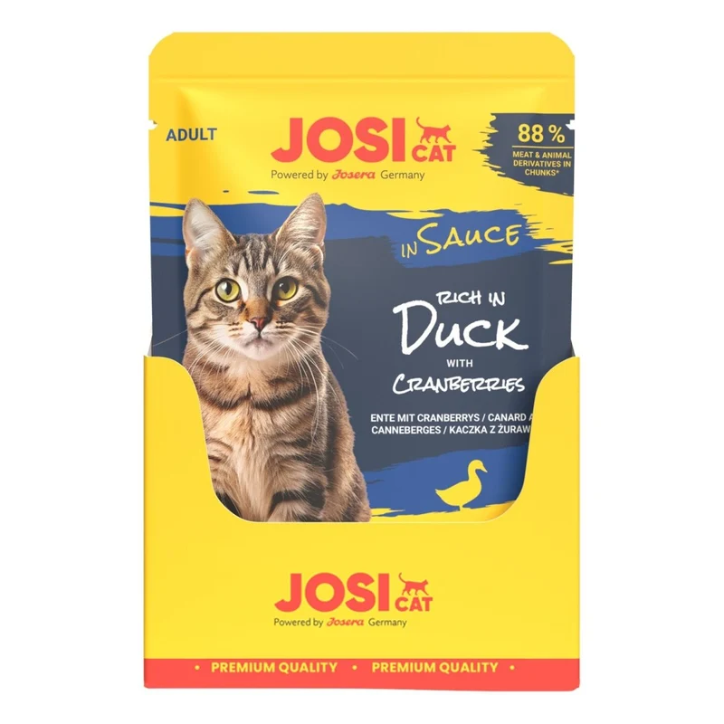 JosiCat Pouch Rich in Duck in Sauce