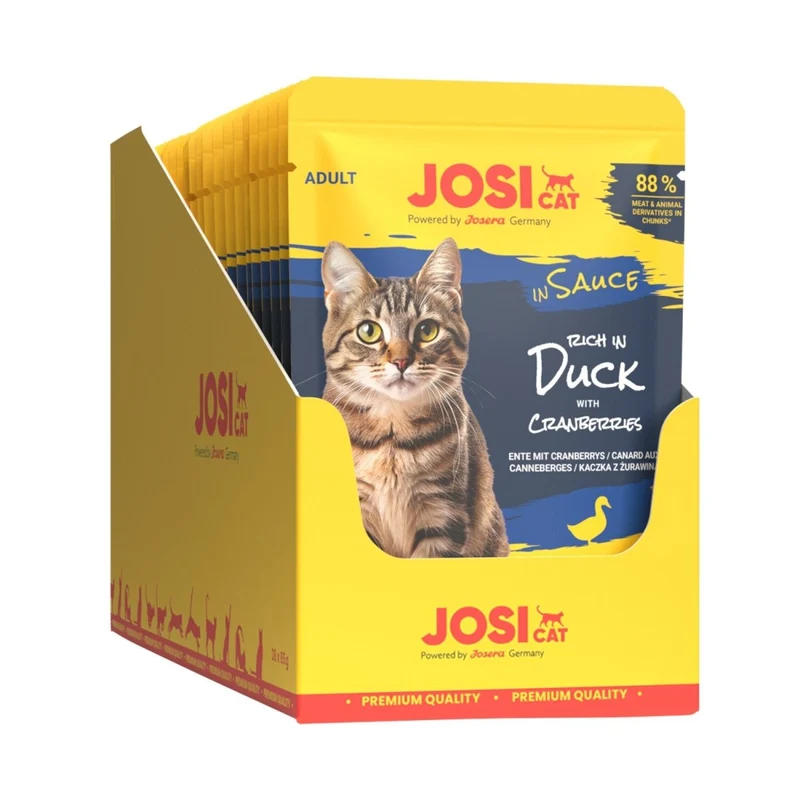 JosiCat Pouch Rich in Duck in Sauce