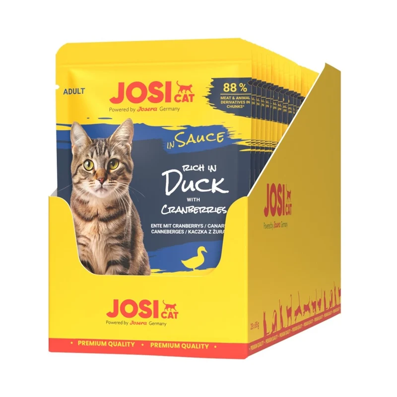 JosiCat Pouch Rich in Duck in Sauce