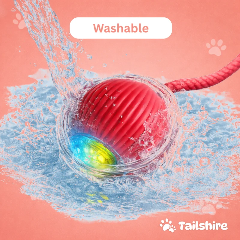 Interaktiver Spielball mit Schwanz