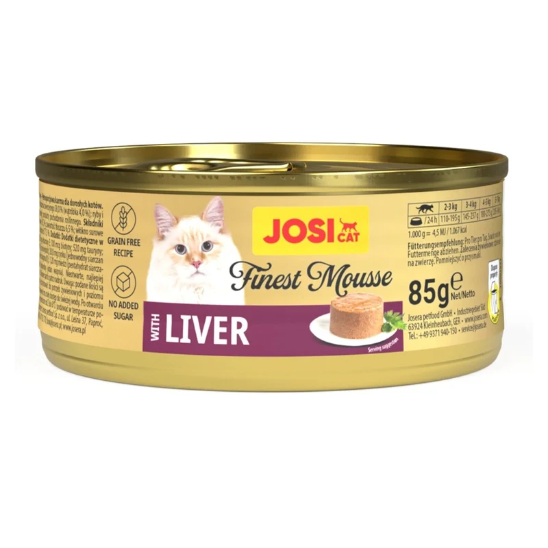 JosiCat Finest Mousse with Liver