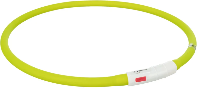 Hundeleuchthalsband mit Click-Verschluss, wiederaufladbar