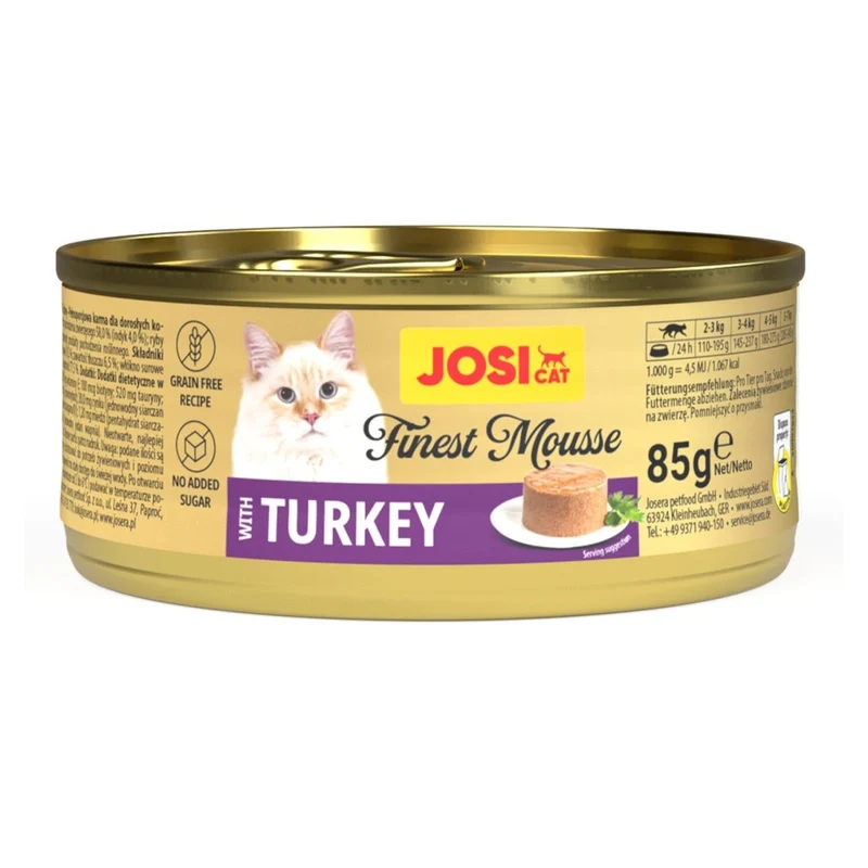 JosiCat Finest Mousse with Turkey